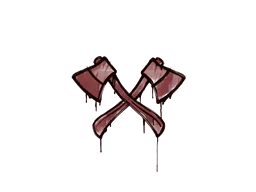 X-Axes (Brick Red)