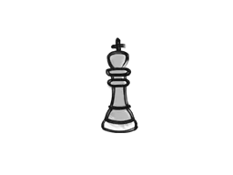Chess King (Shark White)