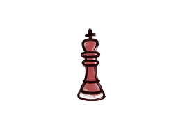 Chess King (Blood Red)