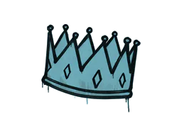 King Me (Wire Blue)