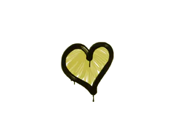 Heart (Tracer Yellow)