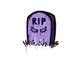 Tombstone (Violent Violet)