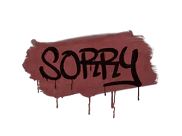 Sorry (Brick Red)