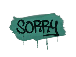 Sorry (Frog Green)