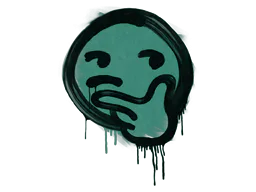 Thoughtfull (Frog Green)