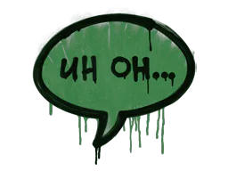 Uh Oh (Jungle Green)