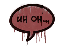 Uh Oh (Brick Red)