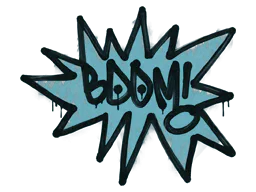 BOOM (Wire Blue)