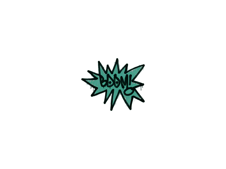 Sealed Graffiti | BOOM (Frog Green)