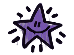 Shining Star (Monster Purple)