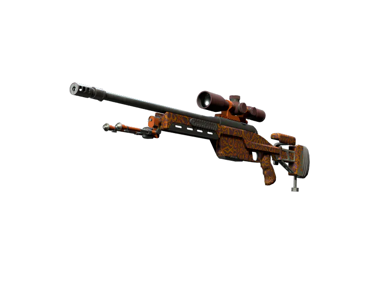 SSG 08 | Orange Filigree