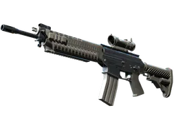 SG 553 | Damascus Steel