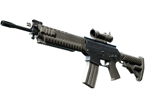 SG 553 | Damascus Steel