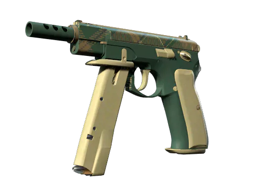 CZ75-Auto | Green Plaid