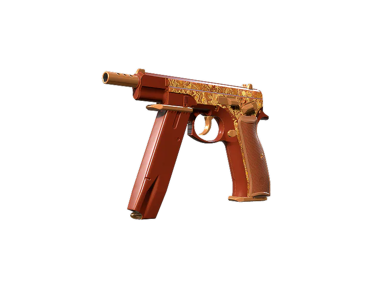CZ75-Auto | Honey Paisley