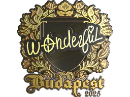 w0nderful (Gold) | Budapest 2025