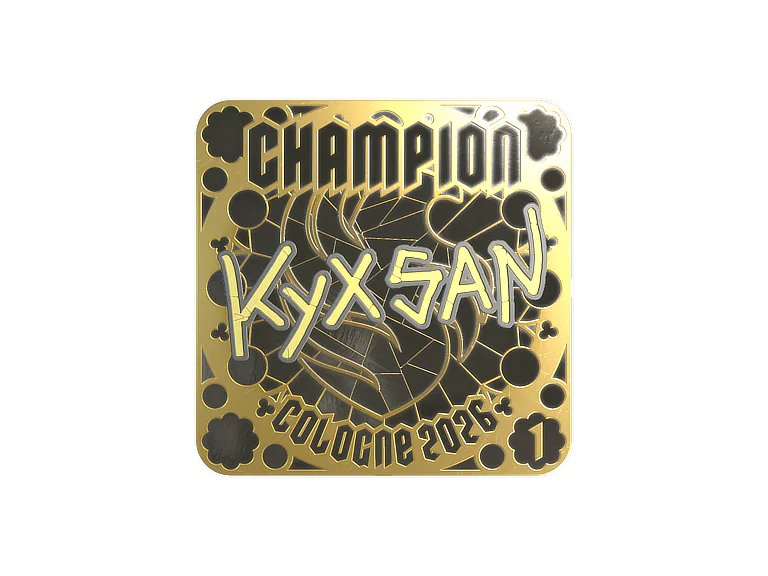 Sticker | kyxsan (Gold, Ranked) | Cologne 2026