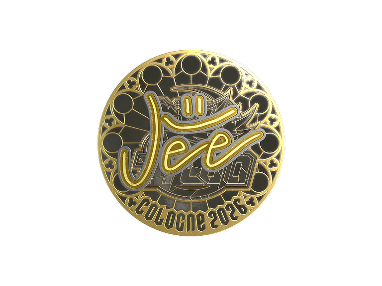 Sticker | Jee (Gold) | Cologne 2026