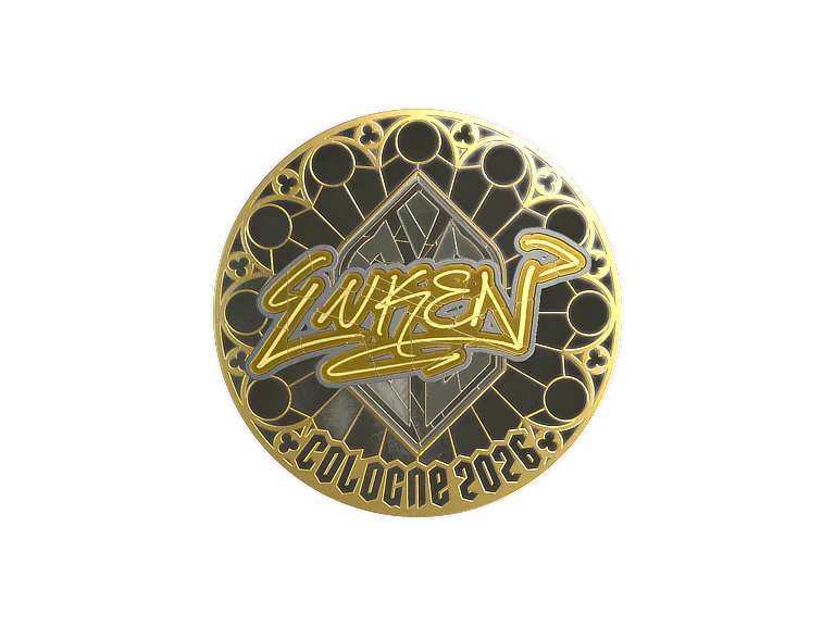 Sticker | luken (Gold) | Cologne 2026