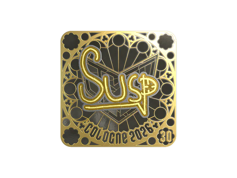 Sticker | susp (Gold, Ranked) | Cologne 2026