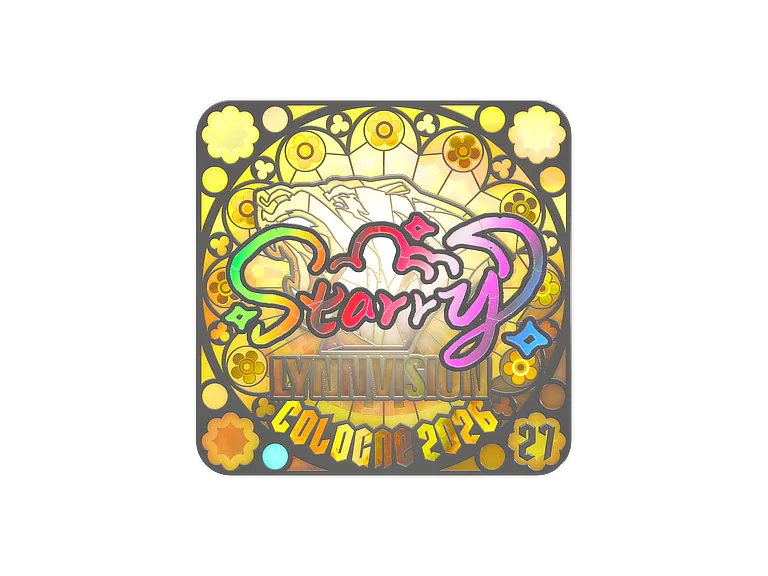 Sticker | Starry (Holo, Ranked) | Cologne 2026