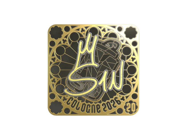 Sticker | s1n (Gold, Ranked) | Cologne 2026