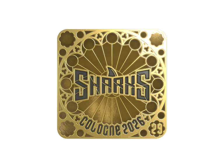 Sticker | Sharks Esports (Gold, Ranked) | Cologne 2026