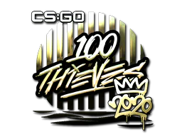 100 Thieves (Gold)