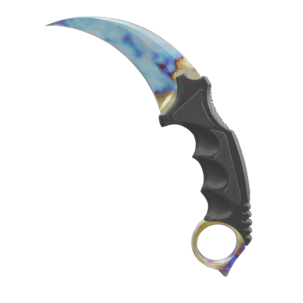 ★ Karambit | Case Hardened — 시드 34